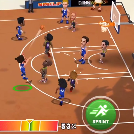 Ícone de Mini Basketball da Miniclip