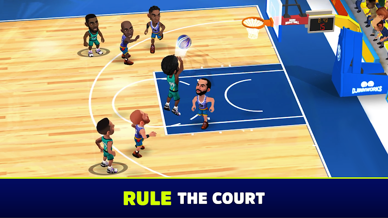 Captura de ecrã de Mini Basketball — lance ao cesto
